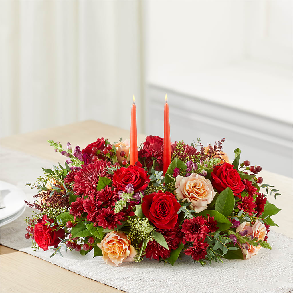 Most Thankful Centerpiece –  Flowers By Dillenbecks, Johnson City NY
