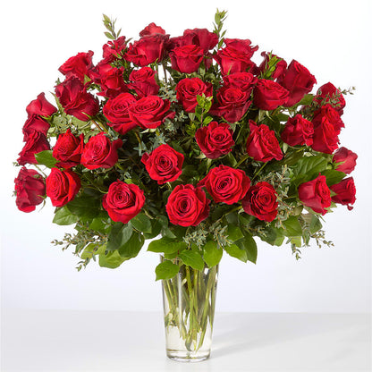Forever Yours Fifty Stem Red Rose Bouquet –  Flowers By Dillenbecks, Johnson City NY